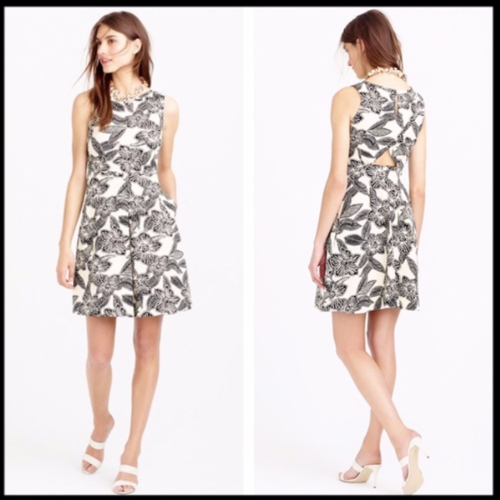 J.Crew Polynesian Floral Dress